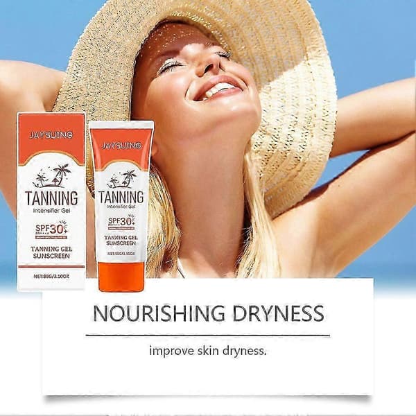 2025 Sommer Solcreme Gel SPF30 Bredspektret UVA/UVB Beskyttelse til Ansigt og Krop A