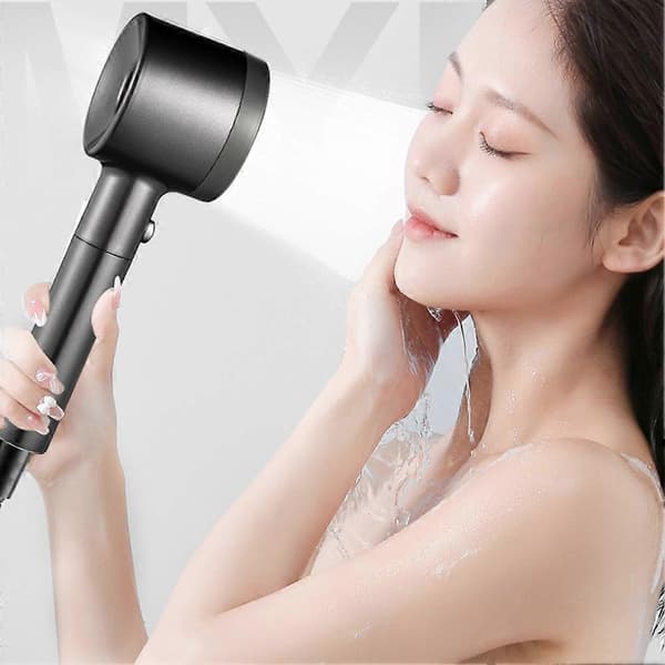 5 Spraytilstande Håndholdt Massage Brusehoved Multifunktionelt Massage Brusehoved til Badeværelse DIY Style 1