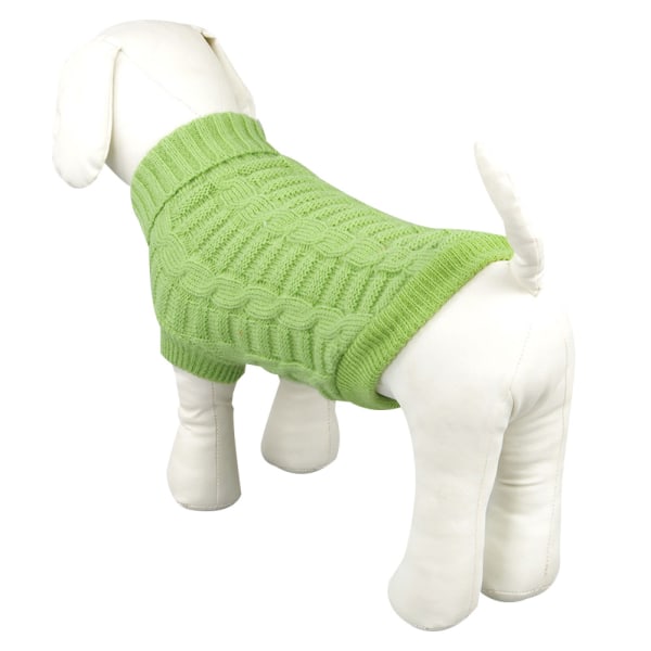 Talvi koiran villapaita lemmikkikissan vaatteet koiran vaatteet kiinteä koira