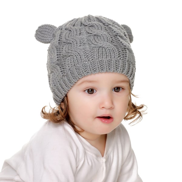 Newborn Winter beanie handske set, för baby flickor 0-18 månader Baby