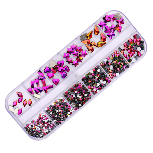 Nail Rhinestones Krystaller Gems Multi Shaped Sized Nail Beads