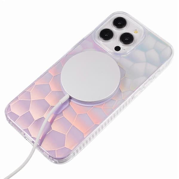 Kompatibel med iPhone 12 / 12 Pro IMD Slim Case Gradient Design TPU+Akryl Mobilskal Kompatibel med MagSafe A