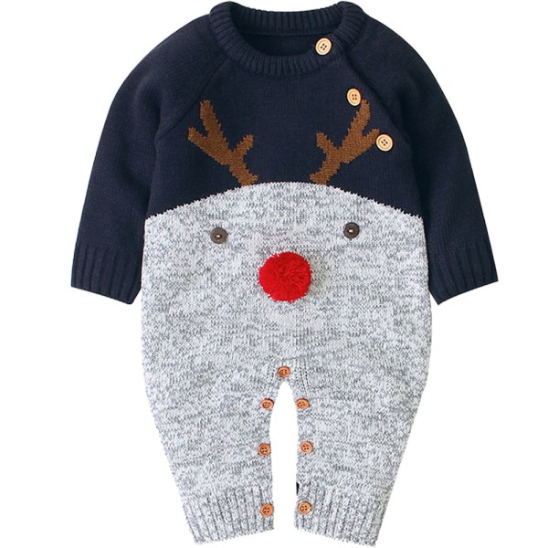 Baby Christmas Sweater Toddler Långärmade kläder,Childr