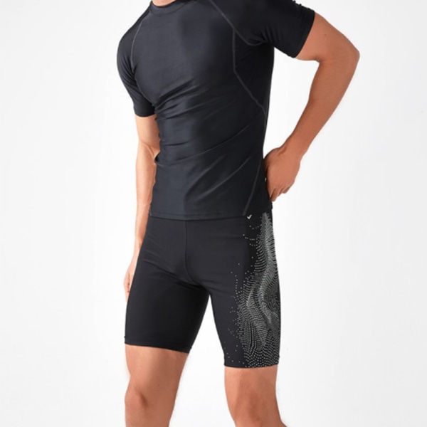 Herrebadebukser Herre flat vinkel fem-punkts