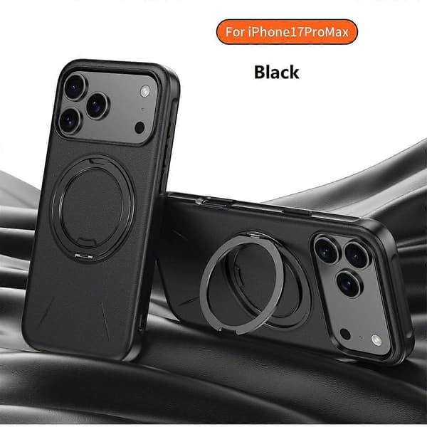 iPhone 17 Pro Max Magnetiskt Fodral Stöd TPU PC Telefon Baksida (UserFMGT)