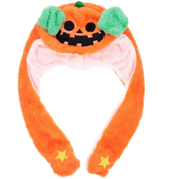 Orange Halloween Dekorativ Öronrörlig Hatt för Fest A