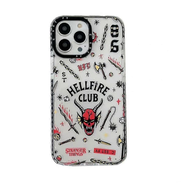 Stranger Things Mobiltelefonfodral för Apple iPhone Xr 11 12 13 (C, iPhone X*XS)