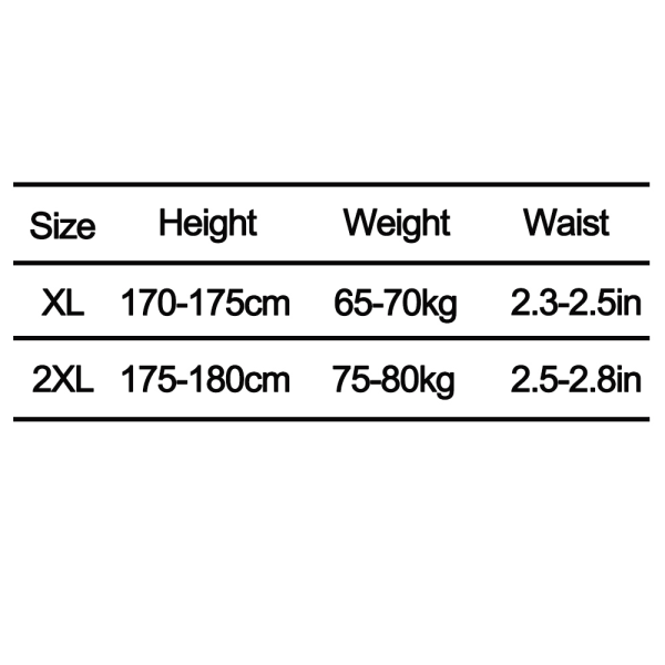 Herrebadebukser Herre flat angle fem-punkts