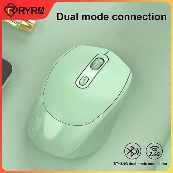 RYRA M107 Morandi trådløs mus Bluetooth-kompatibel batteriversjon enkeltmodus