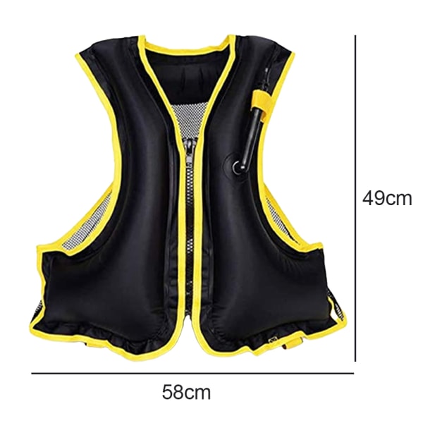 Snorkel Vests Inflatable Jackets Lightweight for Diving Surfing