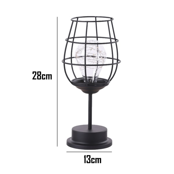 Cage Bulb Lantern Dekorativ Lampa