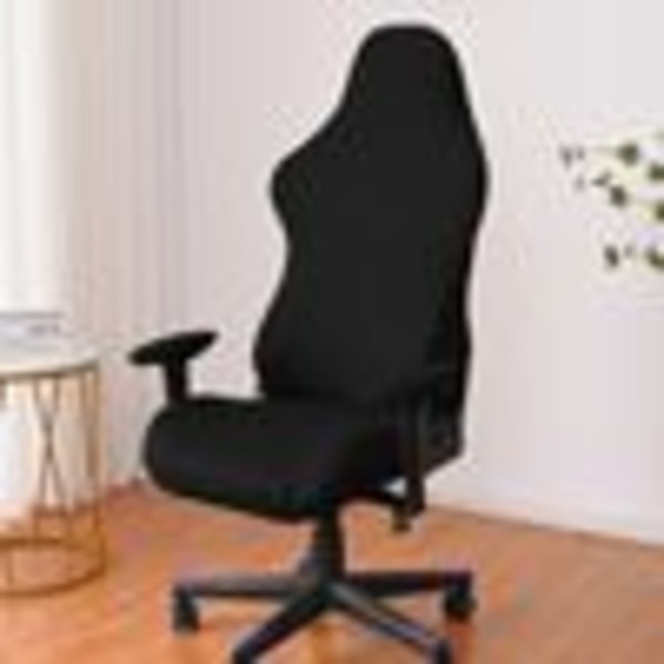 Spelstolskydd, Stretchigt tygstolsöverdrag, Skyddande överdrag för kontorsstol, Elastisk design säkerställer perfekt passform, Passar de flesta