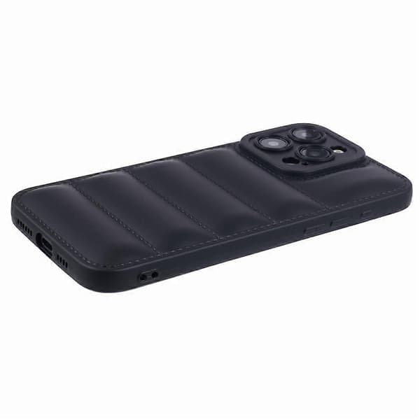 JTW-serien kompatibel med iPhone 15 Pro Max Stötdämpande TPU-fodral Dunjacka Design Telefonfodral A