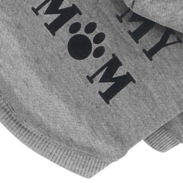 Koiran T-paita I Love My Mom Koiran paita pienten koirien vaatteisiin,