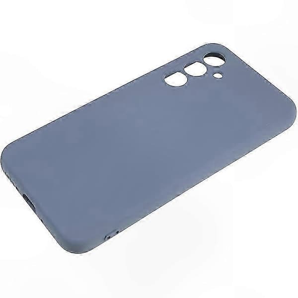 TPU-fodral med fiberfoder för 5G-smartphone - Gummerat telefonskal, SvartLavendel