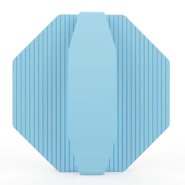 Polygonal badskrubborste djuprengörande schampoborste för kvinnor män A