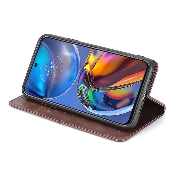 Läderfodral med ko-textur för Samsung Galaxy A54 5G Svart