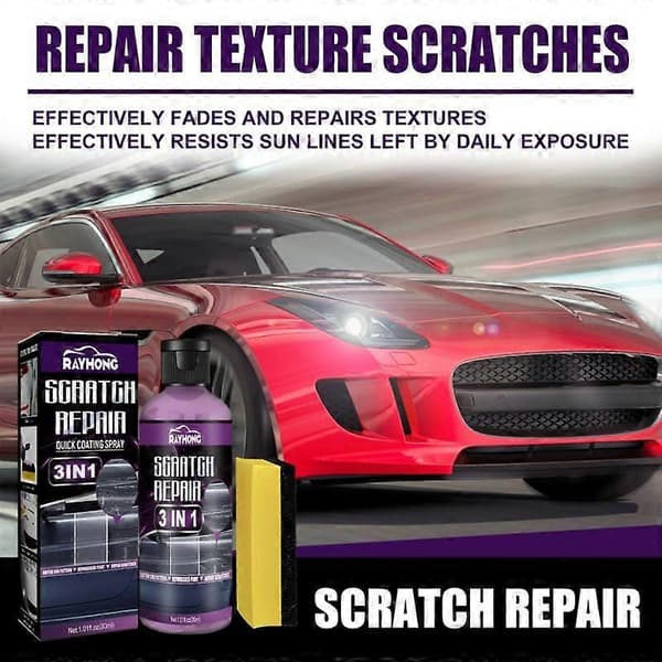 30 ml bil ridsefjerner ren reparation agent maling overflade ridser polering touch