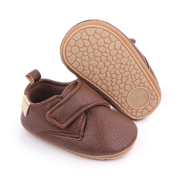 Baby Boys Girls Sneaker Toddler Slip On Anti Skid Newborn First Walkers Candy Shoes för 0-18 månader