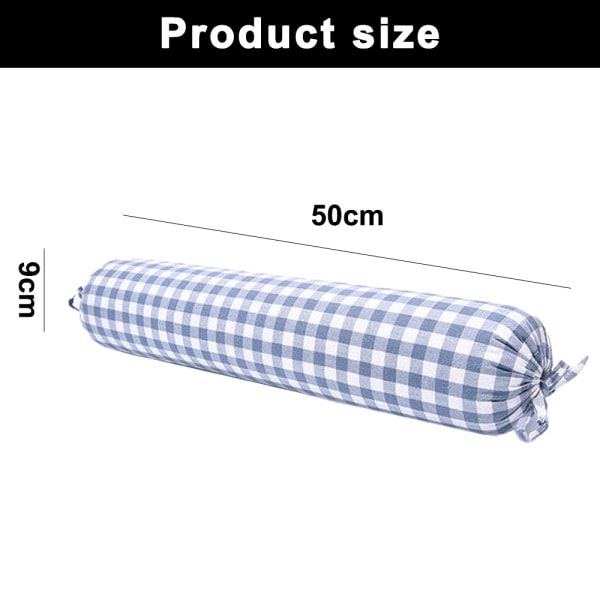 Organic buckwheat cotton zipper shell, cylindrical pillow