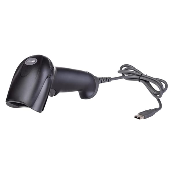 Bærbar stregkodescanner læser stregkode håndholdt scanning USB-kabel Style 1