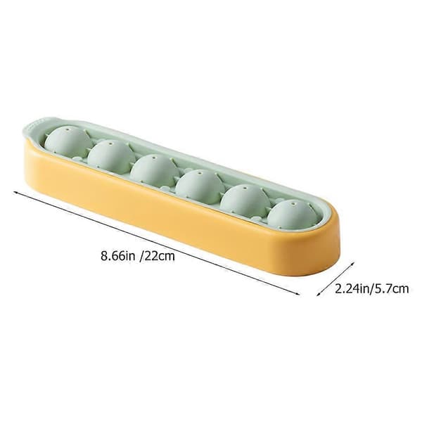 Iskuglemaskine til hjemmebrug Multi-gitter isterningform Orange A