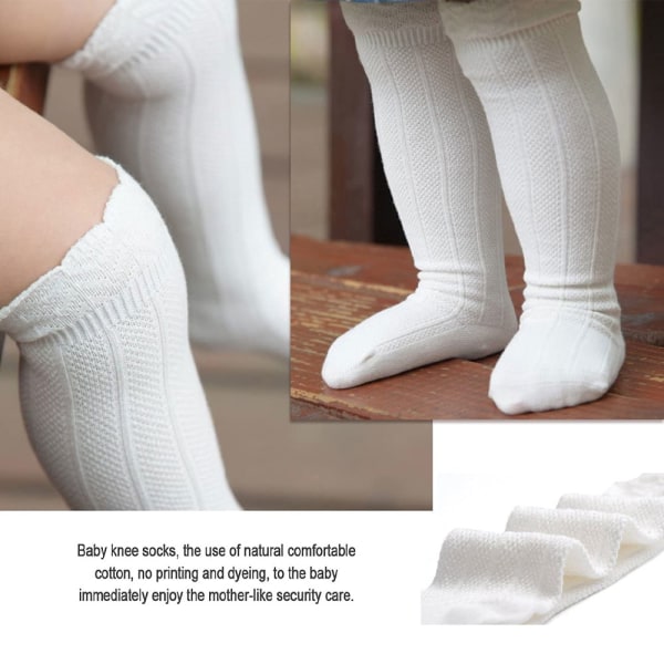Vår og sommer baby medium tube sokker kvinnelige babysokker