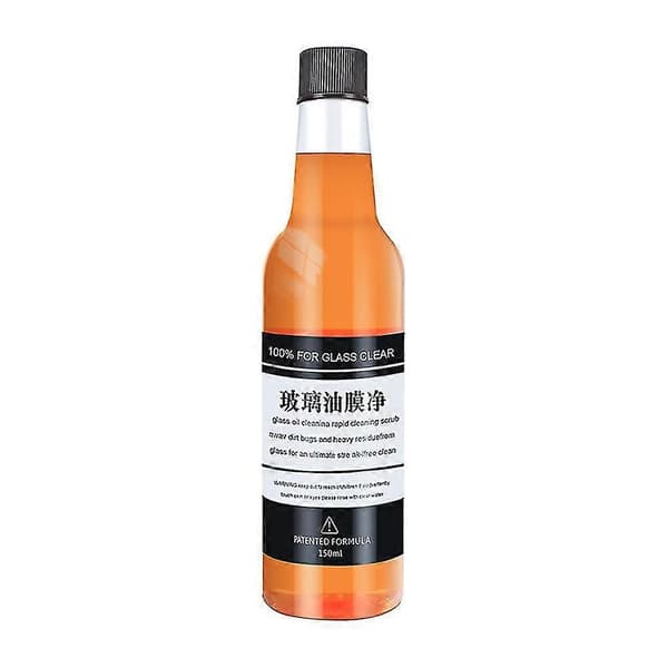 150 ml oliefilmfjerner til glas, oliefilmfjerner til glas, bilrude renser - du (1 stk) A