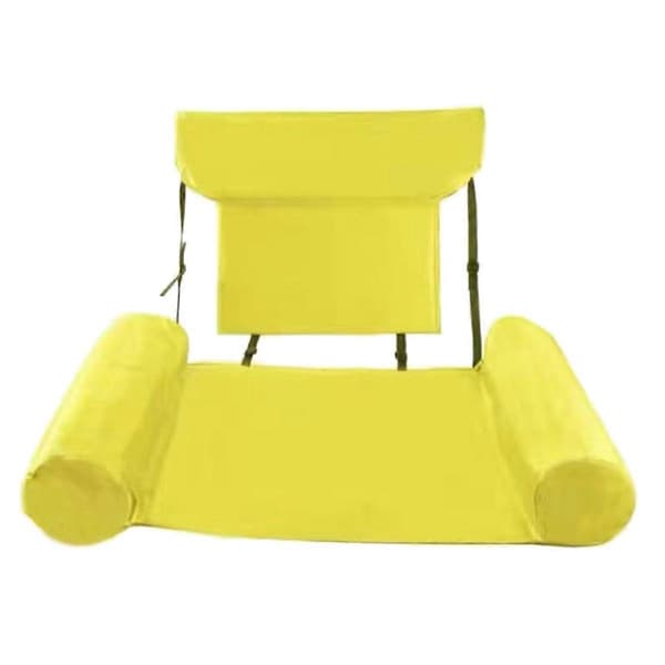 Pool Float Stol, Vuxen Uppblåsbar Pool Gul A