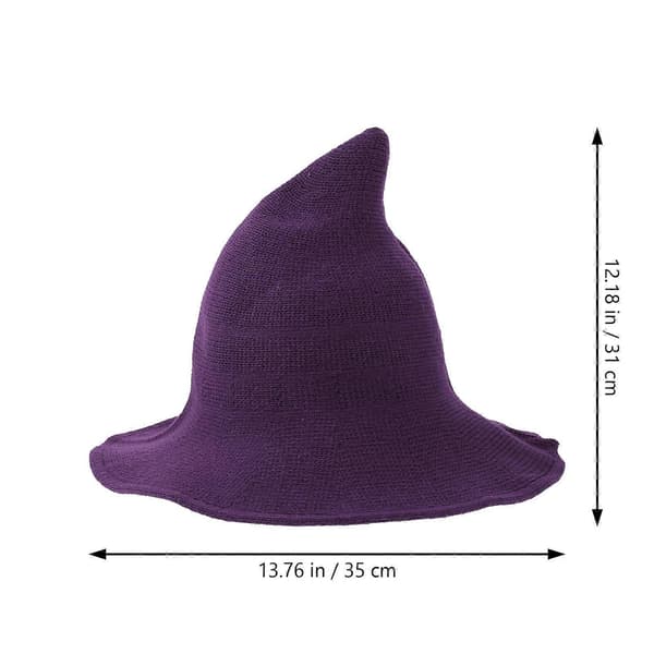 Cosplay Häxhattar Häxhatt för att bära Halloween-dekoration A