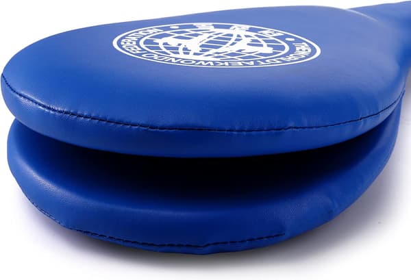 2-pack Taekwondo sparkkuddar, hållbara slagkuddar, mål TKD Karate kampsport slagmål kickboxningsträning, blå