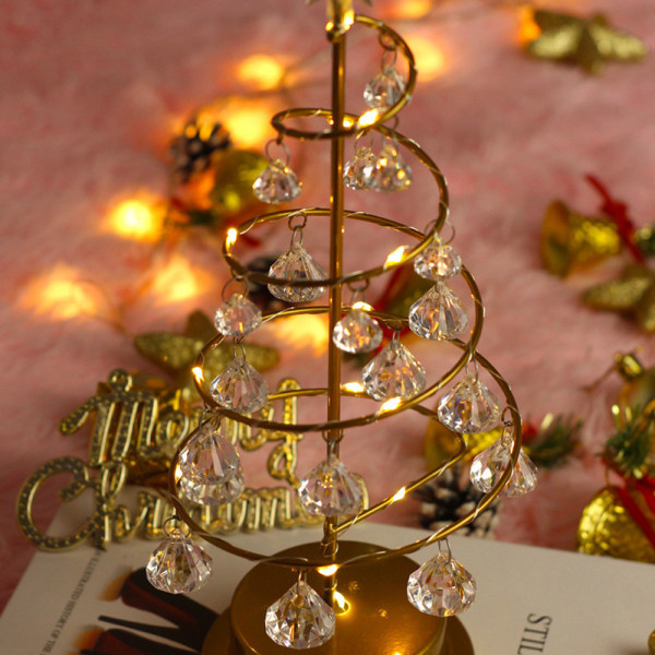 Spiral Tree Light Innendørs Utendørs Jul