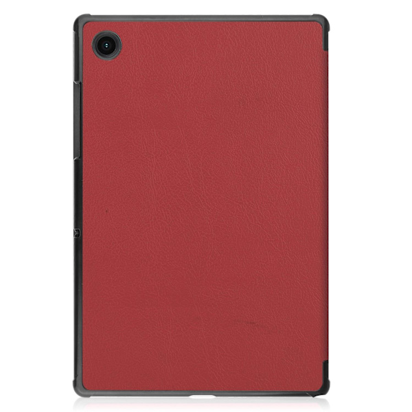 Læder tabletetui til Samsung Galaxy Tab A8 2021 (rød)