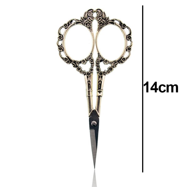 Vintage Style Stainless Steel Scissor for Embroidery Sewing