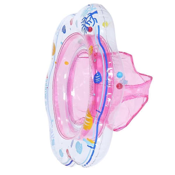 Sommer Børn Oppustelig Poolring - Blå Pink Grøn 1-4År PVC 52cm Diameter A