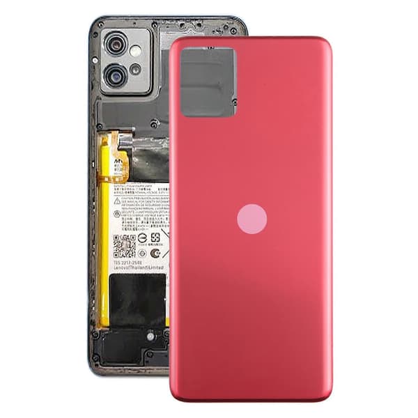 Til Motorola Moto G32 KOMPATIBELt Batteribagcover Rød