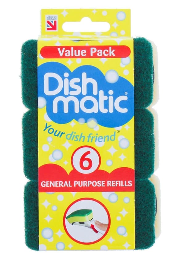 Dishmatic påfyll for generell bruk (6-pakning) A