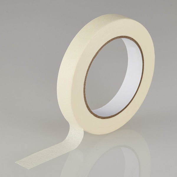 Masking Tape 10 Pack yleiskäyttöinen beige valkoinen väri, 0,75 sis