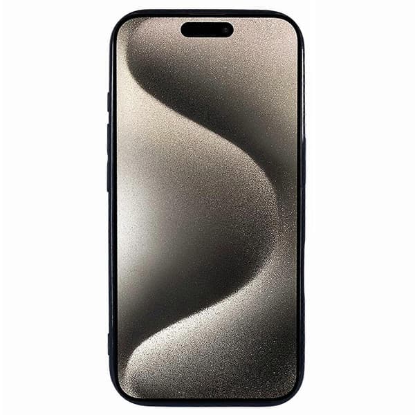 För iPhone 16 Pro Skal Flexibelt TPU Kolfiber Textur Stötsäkert Telefonfodral