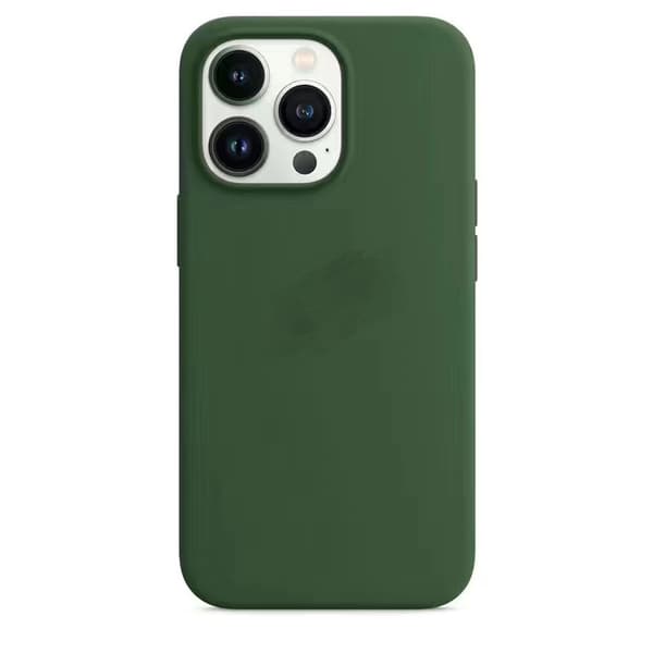 Lædertelefoncover til iPhone 13 Mini Lædercover med Magsafe (Sequoia Green)
