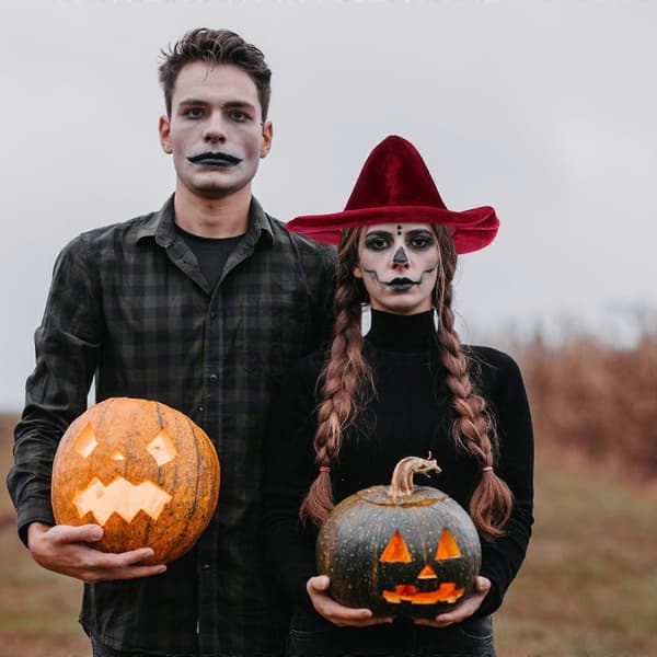 Halloween Heksehatt Mørk Hatt for Fest Cosplay Tilbehør A