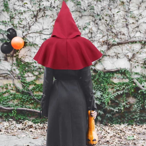 Hætte Halloween Middelalderlig Hættehat til Dekoration A