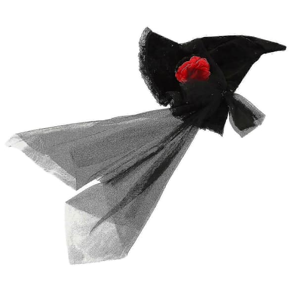 Cosplay Halloween Heksehatt Svart Dekorativ Hodeplagg 1Sett A