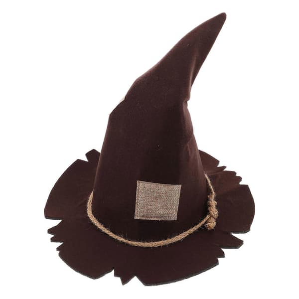 Brun Halloween Fugleskremsel Trollmannhatt for Cosplay 1 Stykke A
