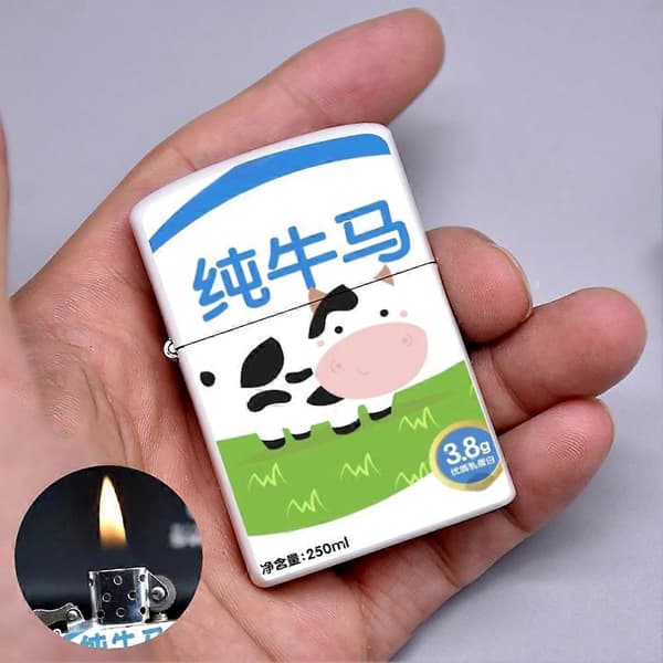 Cool indgraveret lighter Letvægts multifunktionel vintage lighter til mænd A