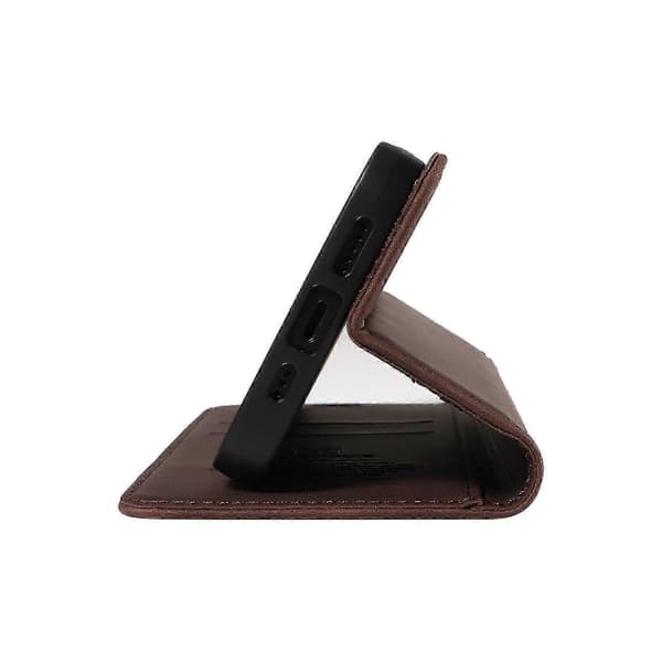 Fodral till Samsung Galaxy A51 4G Läder Folio Plånbok Magnetiskt Skydd...Brun