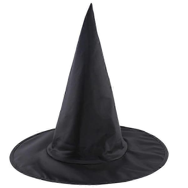 6 stk Halloween Trollmannhatt Oxford Klut Heksehatt Halloween Kostyme Tilbehør A