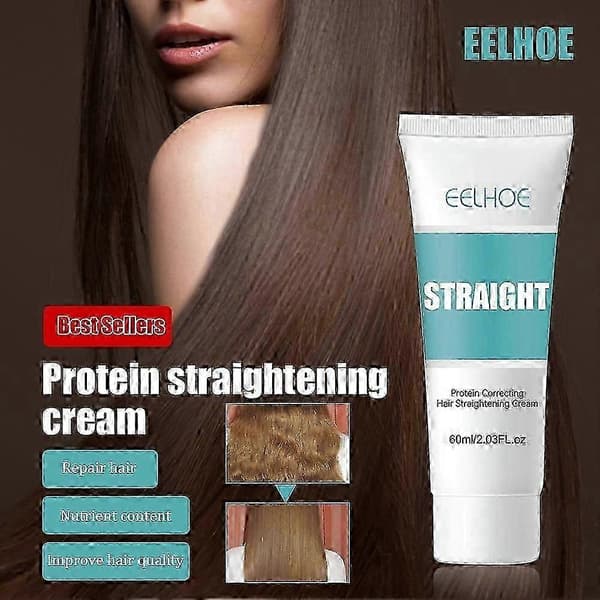 1/2/3 stk Proteinrettende hårkrem Rett hårkrem Glatt 60ml A