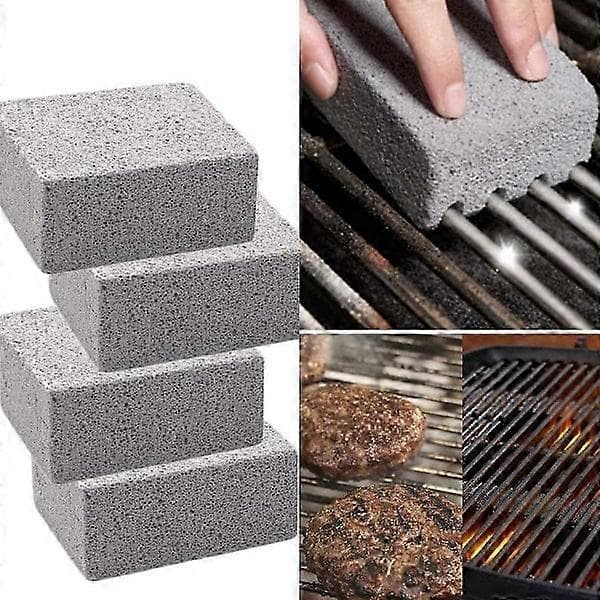 4-pack Grillrengöringsstenar Grillrengöringssten Grillplatta Flat Top A