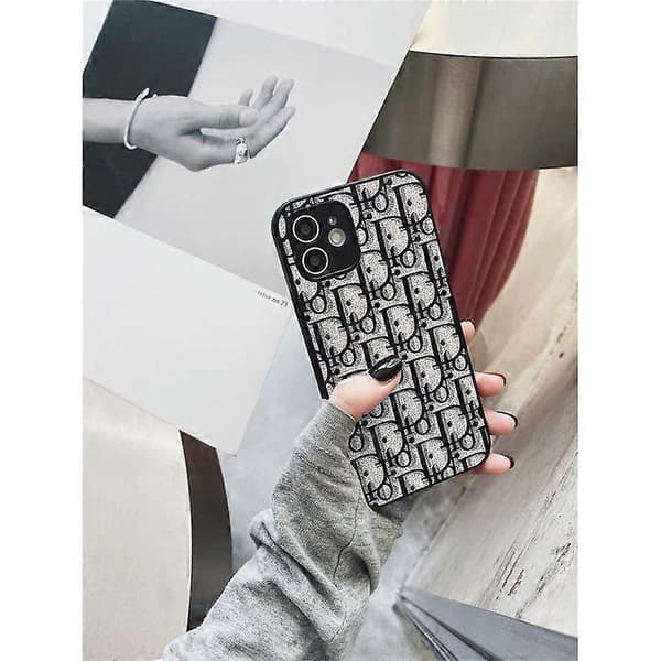 Klassisk trendy mærke telefoncover til iPhone-serien: Retro fuld dækning, (sort, iPhone 17 Air)